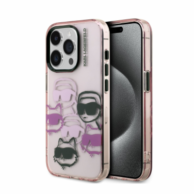 Karl Lagerfeld IML Multi K&CH Heads zadní kryt pro iPhone...