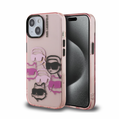 Karl Lagerfeld IML Multi K&CH Heads zadní kryt pro iPhone...