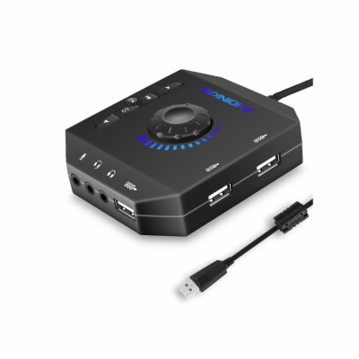 Externí Zvuková Karta Phoinikas T-10 Plug & play USB zvuk...