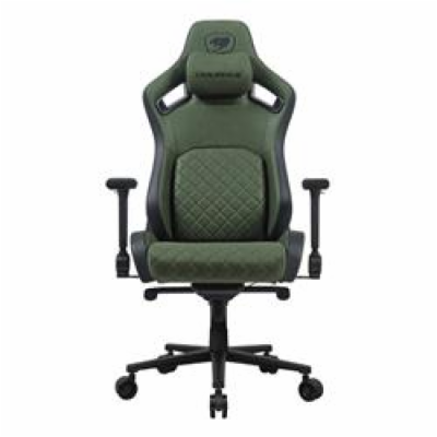 COUGAR herní židle DEFENSOR S F (Tkaná látka) - ARMY GREE...