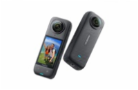 BAZAR - Insta360 X4 akční kamera, 8K / 30 fps, 4K/ až 100 fps, 6osý gyroskop, 360° záběr, Active HDR, vodotěsná - Rozbal
