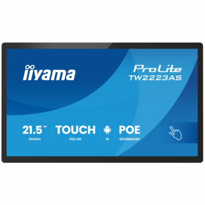 22" iiyama TW2223AS-B3P:IPS,FHD,Android