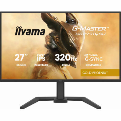 iiyama G-Master/GB2791QSU-B1/27"/IPS/QHD/320Hz/0,6ms/Čern...