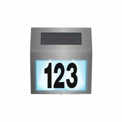 Svítidlo solární DPM SBT01S s číslem domu