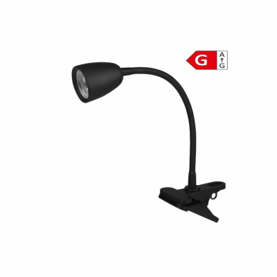 Lampa na klip DPM R1T-4W-B 4W