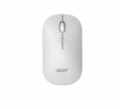 ACER bezdrátová myš s duálním režimem (2.4 GHz a Bluetooth 5.2), 4 tlačítka, AMR130, bílá