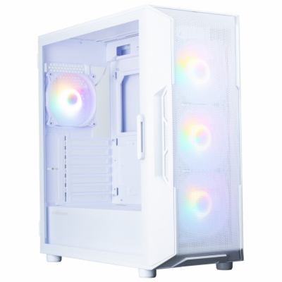 Zalman skříň i3 Neo V2 White / ATX / 4x 120mm RGB Fan / 2...