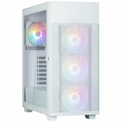 Zalman skříň S5 Neo White / ATX / 4x 120mm RGB Fan / USB ...