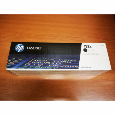 HP toner 128A/Black/2000 stran - poškozený obal