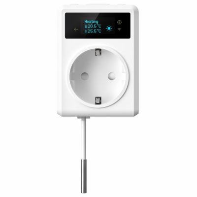 IMMAX NEO SMART chytrá vnitřní zásuvka s teploměrem bez k...