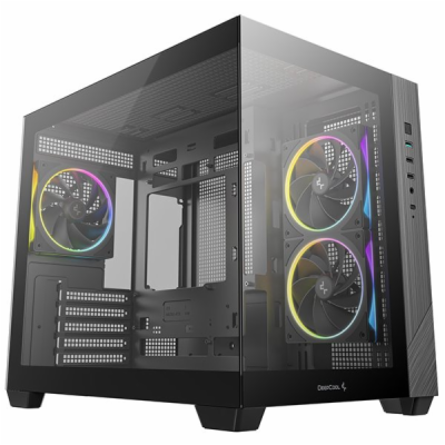 DEEPCOOL skříň CG330 3F / microATX / 3x120 mm ARGB fan / ...
