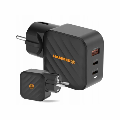 Adaptér USB HAMMER Rapidcharge 65W
