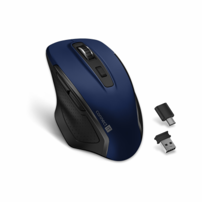 Connect IT Dual SmartSwitch bezdrátová myš, USB-A + C (+ ...