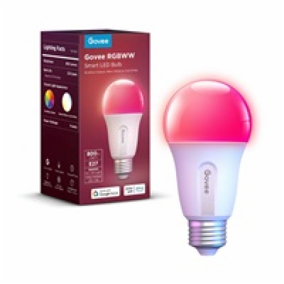 BAZAR - Govee Smart žárovka RGBWW 9W-60W 800lm E27 Long L...