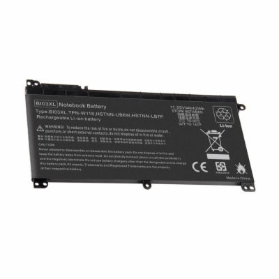 DeTech Baterie pro notebooky HP Pavilion x360 13-U (LBHQ1...