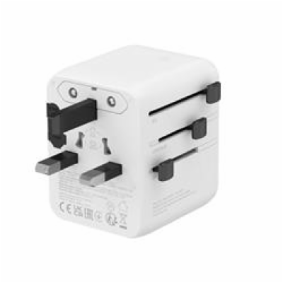 CANYON Travel Adapter OnTour 20 EU/UK/US/AUS 20W  White