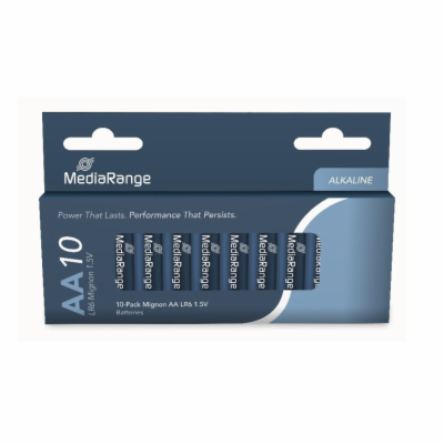 MediaRange Premium alkalické baterie Mignon AA 1,5V – 10k...