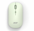 Acer bezdrátová myš AMR130 Green-Dual mode 2.4GHz+BT 5.2,4 tlačítka,800/1200/1600 dpi,5 mil.kliknutí,1xAA,WIN/MAC,světle zelená