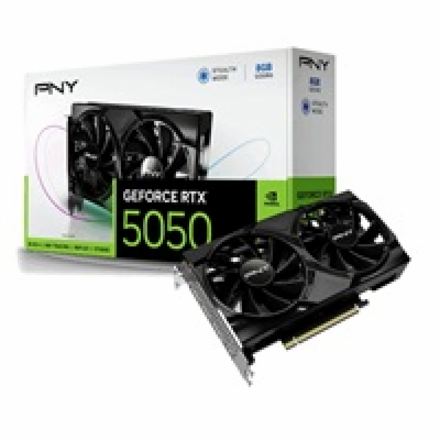 PNY VGA NVIDIA GeForce RTX 5050 Dual Fan 8GB, RTX 5050, 8...