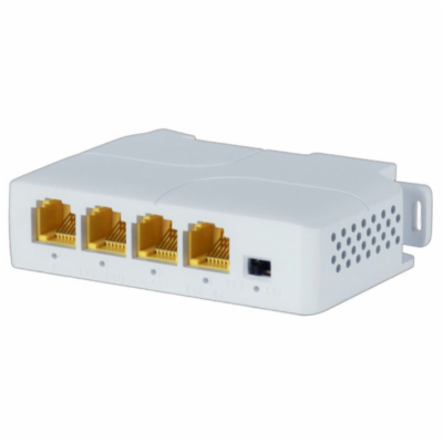 XtendLan PoE/LAN extender, 1x PoE-in 90W 802.3bt, 3x PoE-...