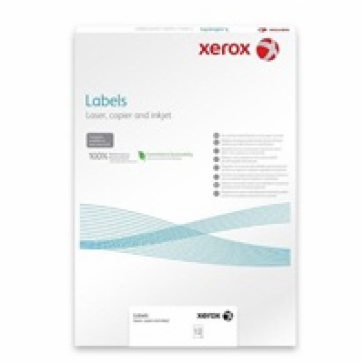Xerox PNT Label - Matt White PaperBack A4 (236g/100 listů...