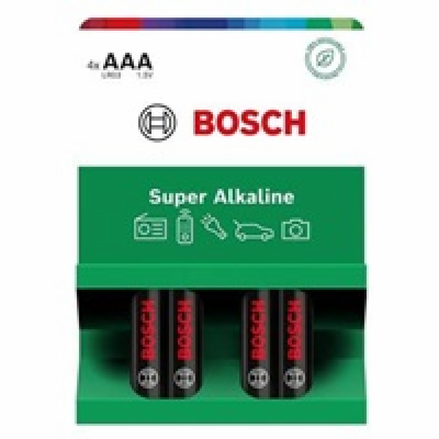 Bosch LR03SA4B/00 Super Alkaline (Blistr 4 ks)