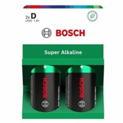 Bosch LR20SA2B/00 Super Alkaline (Blistr 2 ks)