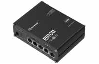 Teltonika RUTC41 průmyslový router   4x LAN, 1x WAN, 4G/LTE, Dual SIM + eSIM, WiFi 6