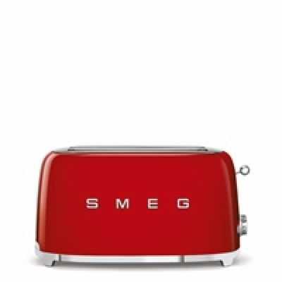 Smeg TSF02RDEU, toustovač / topinkovač, 4 toasty, 6 úrovn...