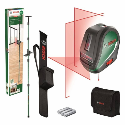 BOSCH UniversalLevel 3, maxi set s TP 320 - Křížový laser...