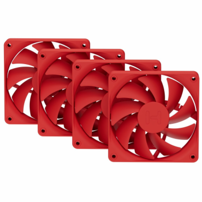 HYTE ventilátor 120mm PWM / barva Wild Cherry / 1500rpm /...