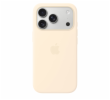 iPhone 17 Pro Silicone Case with MS – Vanilla