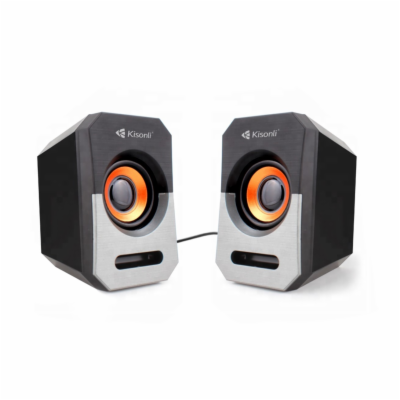 USB Reproduktory Kisonli A-606 - šedá Kisonli A-606 jsou ...