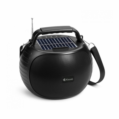 Solární reproduktor Kisonli SC-22, Bluetooth, USB, SD, AU...