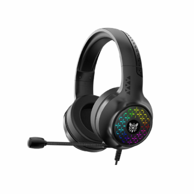Onikuma X7 Pro herní podsvícená sluchátka s mikrofonem, 3...
