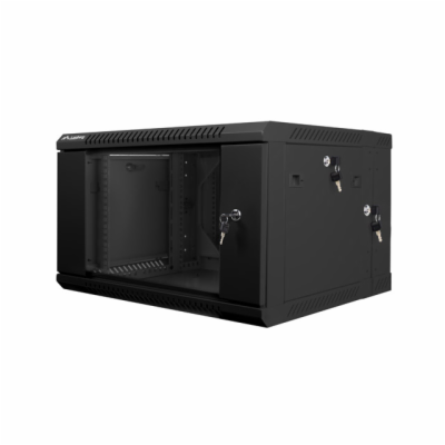 LANBERG RACKOVÁ SKŘÍŇ 19" DVOUDÍLNÁ NÁSTĚNNÁ 6U/600X600 (...