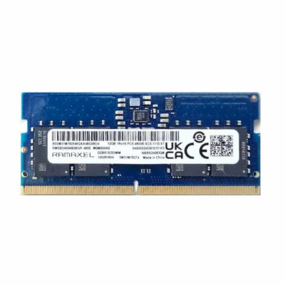 Remaxel Ramaxel 12GB DDR5 4800MHz CL40 SODIMM Paměťový mo...
