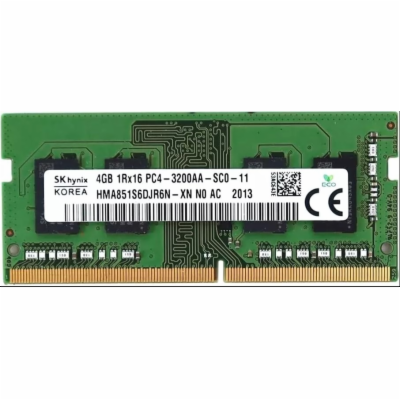 SK Hynix 4GB DDR4 PC19200 2400MHz SODIMM CL17 Operační pa...