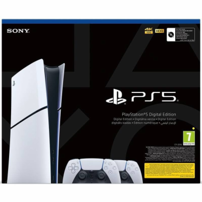 PlayStation 5 Digital Edition 825 GB + 2x DualSense