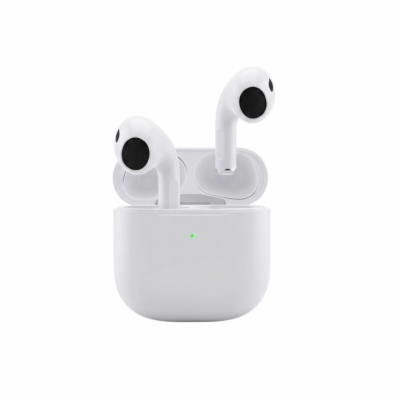 Bezdrátové TWS sluchátka ve stylu AirPods – bílá Bezdráto...