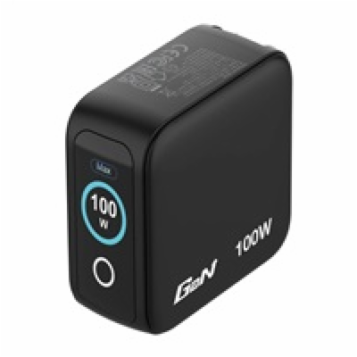 VERBATIM Mini GaN Nabíječka s displejem 100W, 2xUSB-C, 1x...