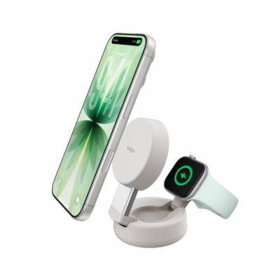 Belkin UltraCharge PRO Qi2 25W 2v1 Magnetická nabíječka p...