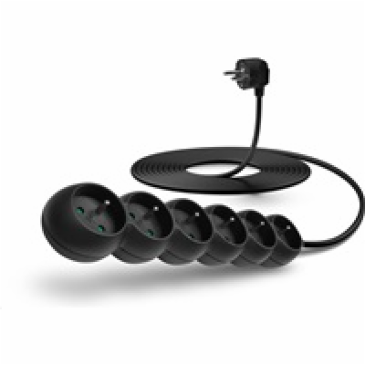 CONNECT IT prodlužovací kabel 230 V, 6 zásuvek, 5 m, bez ...