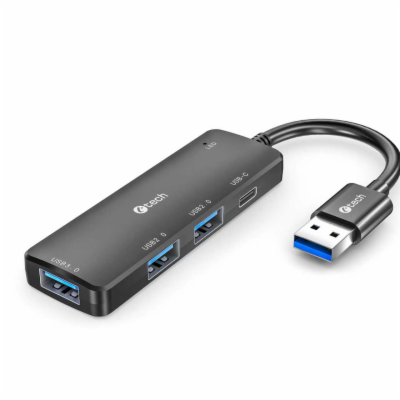 HUB USB C-tech UHB-U3-AC, 3xUSB-A/1x USB-C/ USB 3.0