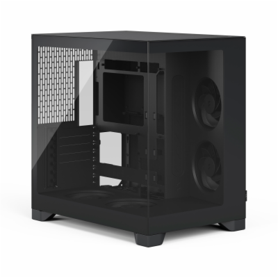 Fractal Pop 2 Vision/Midi Tower/Transpar./Černá