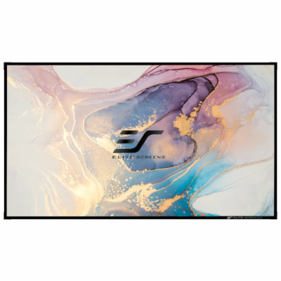 ELITE SCREENS plátno v pevném rámu 128" (325cm)/ 16:9/ 16...