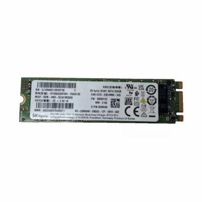 Hynix 256GB M.2 SATA SSD 2280 Cenově dostupný SSD disk pr...