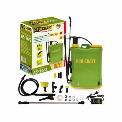 Postřikovač AKU PROCRAFT AS-16/2