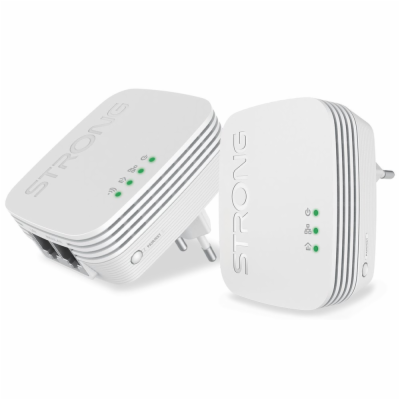 STRONG sada 2 adaptérů Powerline WI-FI 600 DUO MINI/ Powe...