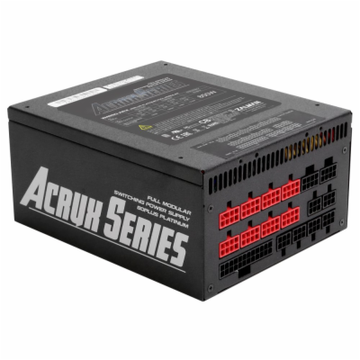 ZALMAN zdroj ZM850-ARX - 850W 80+ Platinum, aPFC, 13,5cm ...